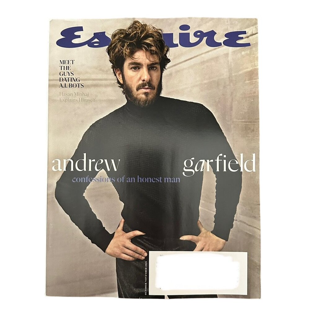 Esquire Magazine October November 2024 Andrew Garfield Guys Dating AI